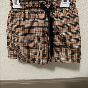 Burberry Plaid Patterned Shorts